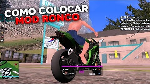 COMO COLOCAR MOD RONCO NO SEU GTA SAMP RP (Bem explicado)