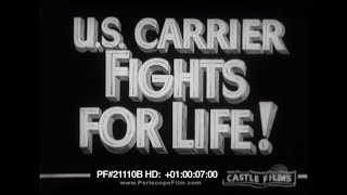 US Carrier Fights for Life  USS Yorktown Battle of the Coral Sea World War II 21110b HD