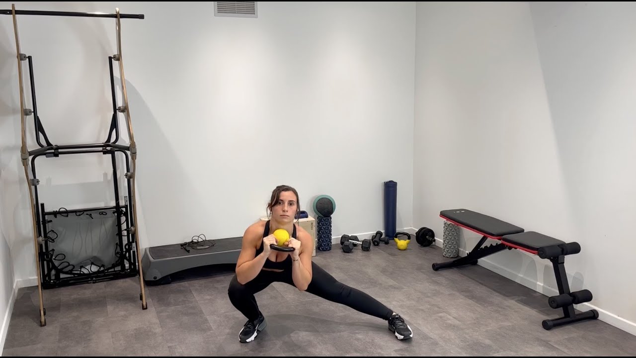 Kettlebell Goblet Lateral Lunge - YouTube