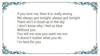 Chris Isaak - Always Got Tonight Lyrics