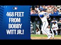 468 FEET! Bobby Witt Jr. OBLITERATED this ball!