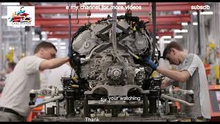 BENTLEY V12 ENGINE PRODUCTION LINE