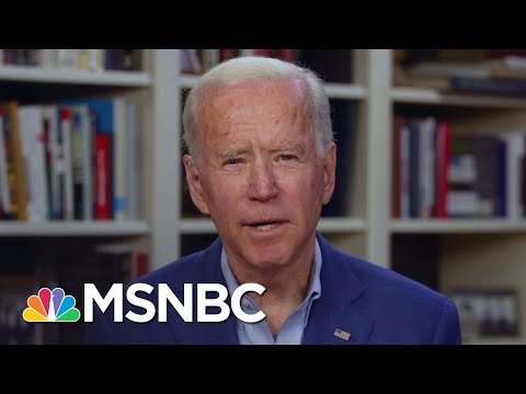 Joe Biden : Trump Needs To Use The Defense Production Act 'Much More Aggressively' | MSNBC