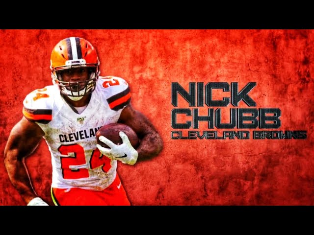 Nick Chubb  Nfl football pictures Browns fans Nfl football