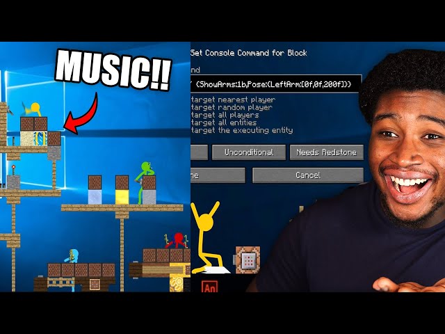 MINECRAFT MUSIC AND CHEAT CODES!  Animation vs Minecraft Shorts 5-6! 