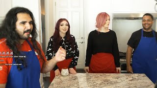 Chaos in the kitchen with JustaMinx and Esfand