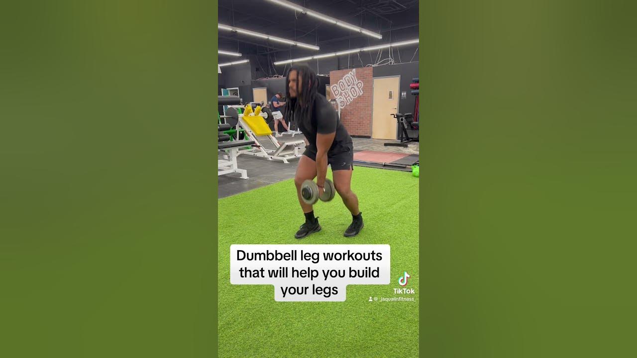 How To Build Your Legs With Just Dumbbells dumbbellworkout dumbbells how-to-build-your-legs-with-just-dumbbells-dumbbellworkout-dumbbells