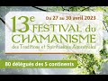 Festival du chamanisme du cercle de sagesse des traditions ancestrales 2023