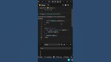 Hardest JavaScript Output Question! 😱 Async Generator + for-await Explained