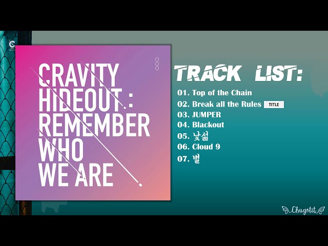 [Full Album] CRAVITY (크래비티) - HIDEOUT: REMEMBER WHO WE ARE - SEASON1 class=