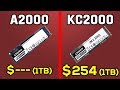 Kingston A2000 & KC2000 Review (vs Samsung 970 EVO Plus & 960 EVO)