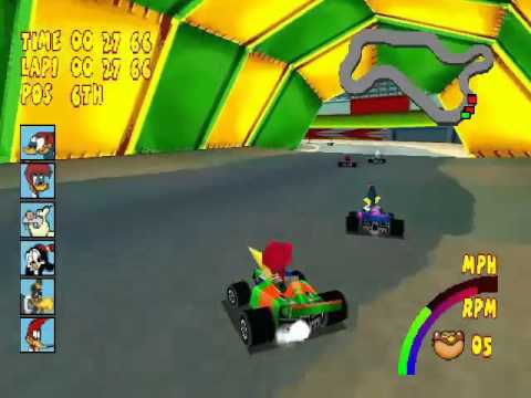 PSX ► PS1 ► Woody Woodpecker Racing