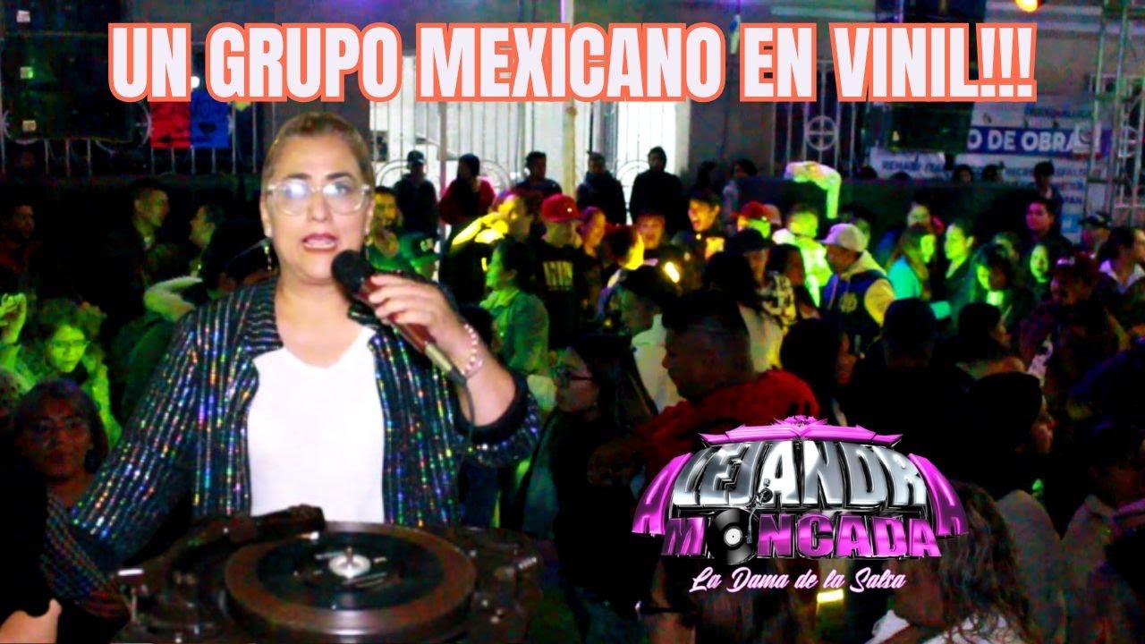 La Cumbia En vinil Con ALEJANDRA MONCADA