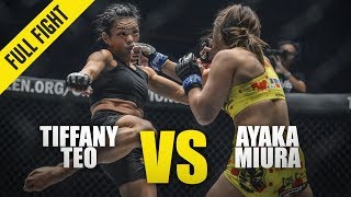 Tiffany Teo vs. Ayaka Miura | ONE Full Fight | February 2020