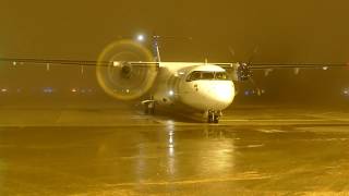 SAS new livery ATR 72-600 arrival at Turku EFTU