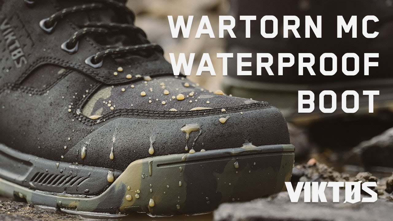 VIKTOS Wartorn MC Waterproof Boot - YouTube