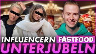 DIESE INFLUENCER haben für mein FAKE DINNER geworben