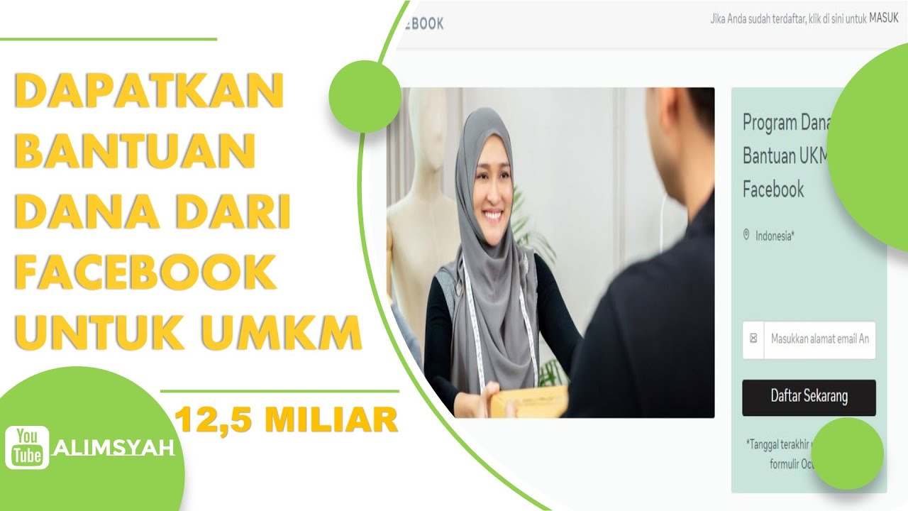 Sebentar Lagi Tutup!Buruan Daftar Bantuan UMKM Rp 12,5 ...