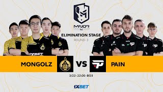 MONGOLZ vs PAIN - PGL Major 2024 - Elimination Stage - Day 2 - MN cast