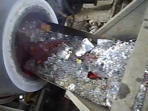 Роторная печь для алюминия Загрузка сырья