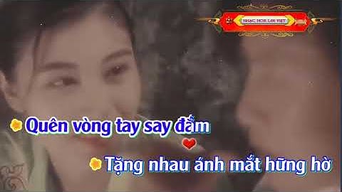 💖TÌNH XƯA NGHĨA CŨ 10 💖KARAOKE NHẠC HOA LỜI VIỆT ☔️BEAT CHUẨN☔️NGÀY NÀO QUEN NHAU💖