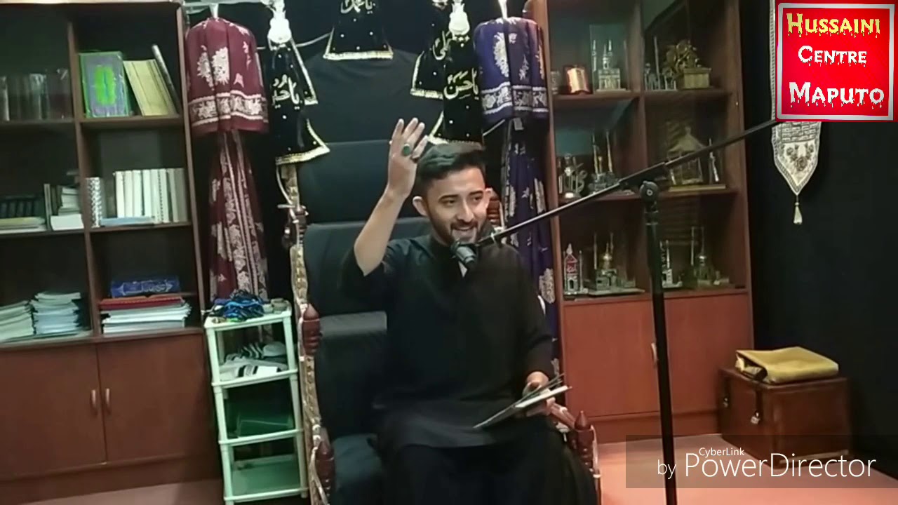 3 Moharram 1441 hijri. Ham Hussain wale hai by Ahmed Raza nasiri. Hussaini centre Maputo Mozambique