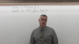 MTH 011: Section 1.3 Problem 23 - Mathematics with Dan Avedikian