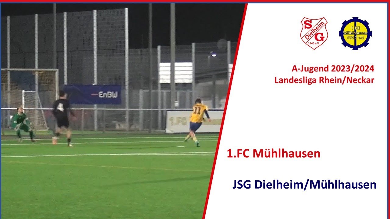 1.FC Mühlhausen (B-Jugend) - JSG Dielheim/Mühlhausen 3:4 (2:1) 6. März 2024 Freundschaftsspiel