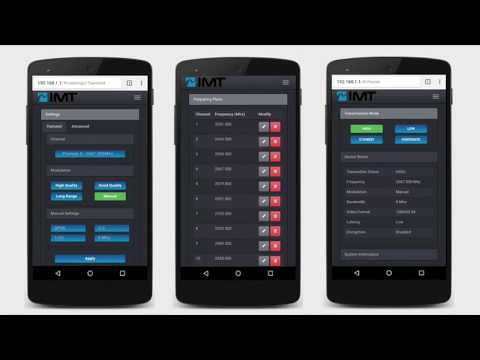 MicroLite 2 and IMTDragonFly Web GUI