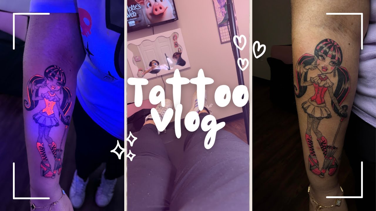 VLOG ~ Come Get A Tattoo With Me ✒️🩷