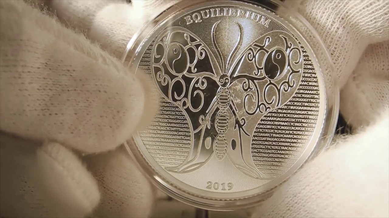 Pressburg Mint 2018 2019 2020 Tokelau Equilibrium $5 3-1 oz BU Silver Coins