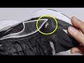 Repair a hole in a shoe in an easy and simple way using a sewing needle