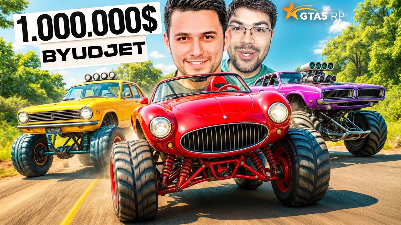 AQIL BILAN MASHINA SOTIB OL! 3 XIL MASHINA 3 XIL SHART UCHUN KIM ENG TEZINI TANGLAYDI?! GTA 5 RP