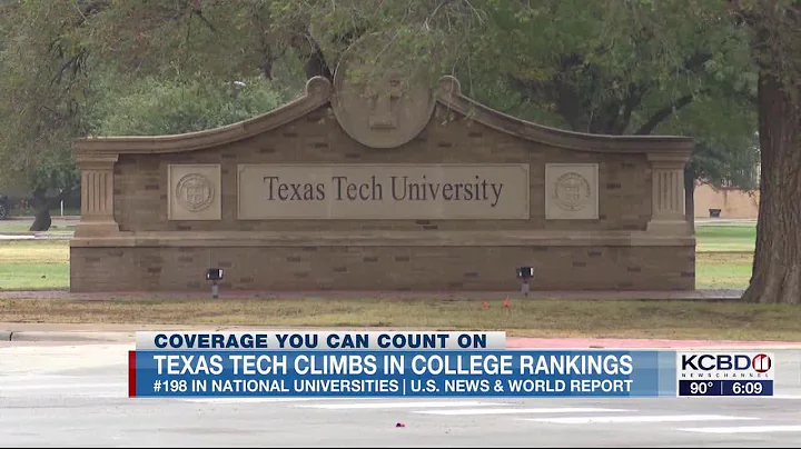 Texas Tech moves up in U.S. News, World Report Best Colleges rankings