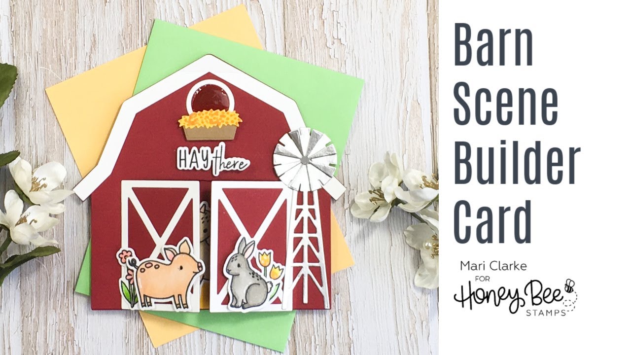 Barn Scene Builder Card