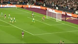 West Ham 2-0 Rapid Vienna | FT scenes on a famous night for the Hammers!
