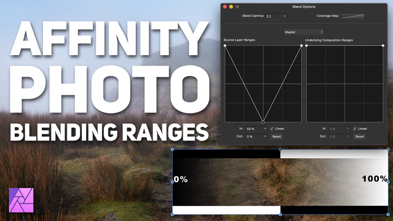 How to Use Affinity Photo Blending Ranges How to Use Affinity Photo Blending Ranges