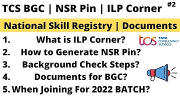 TCS ILP Corner | BGC | New Sections ON Next Step | Process After Getting Offer Letter