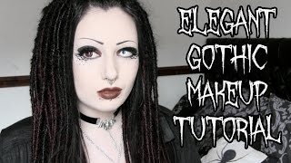 Elegant Goth Makeup Tutorial  Chandelier Detail | Toxic Tears