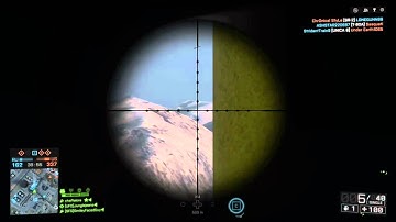 BF4 sniper zero in your scope!