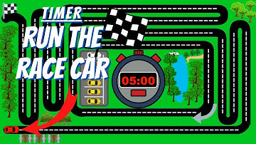 Timer - 5 Minute Car Race No Music 🏎🏁