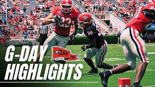 Georgia Football G-Day spring game highlights