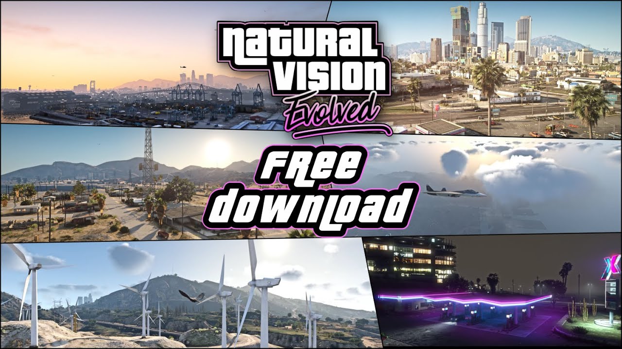 Mod Natural Vision Evolved (Nve) - Gta V (Fivem & Offline) - DFG