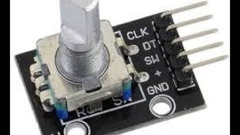 PengantarRobotika l#1 Penjelasan Singkat Pemrograman Rotary Encoder Arduino