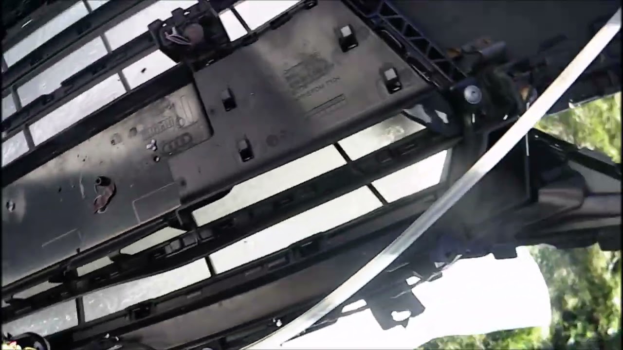 dépose et repose pare choc et calandre audi TT 8S mk3