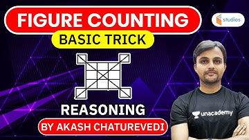 Figure Counting | Reasoning by Akash Chaturevedi | Best Tricks