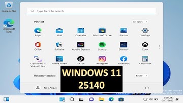 Windows 11 Build 25140 Insider Preview