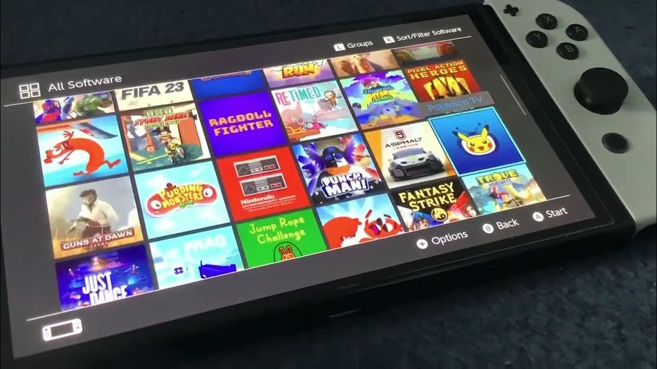 The best games for Nintendo switch oled model YouTube