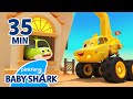 🛻GET READY! Baby Shark Toy Truck! | +Compilation | Baby Shark Toy Car | Baby Shark Official