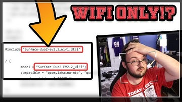 THE MICROSOFT SURFACE DUO 2 SOURCE CODE LEAKED! IT WAS ABOUT TO BE A WIFI ONLY MODEL!?